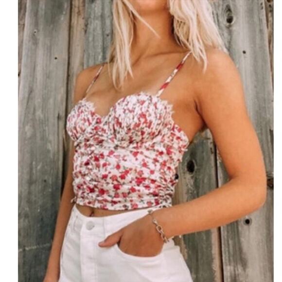 For Love and Lemons Melrose Bustier L - Picture 1 of 9